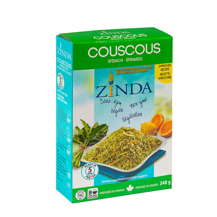 Zinda Couscous Spinazie